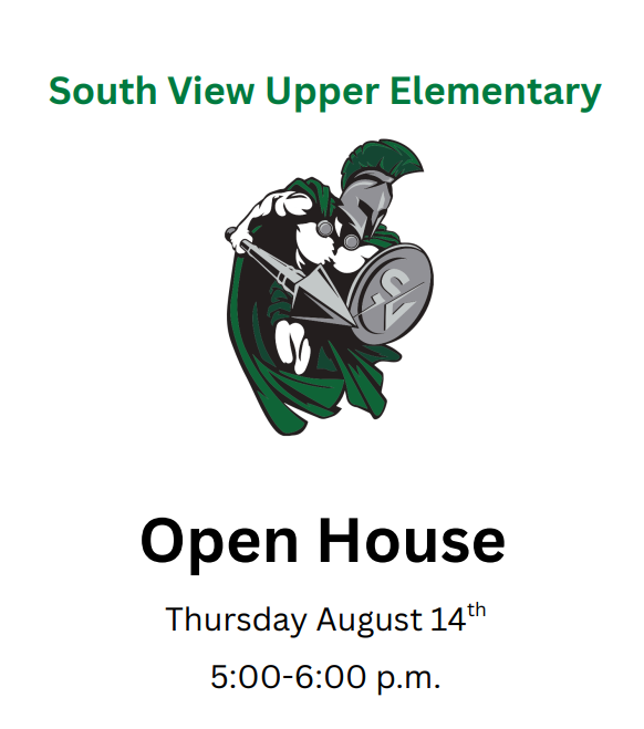  Open House August 14th 5-6